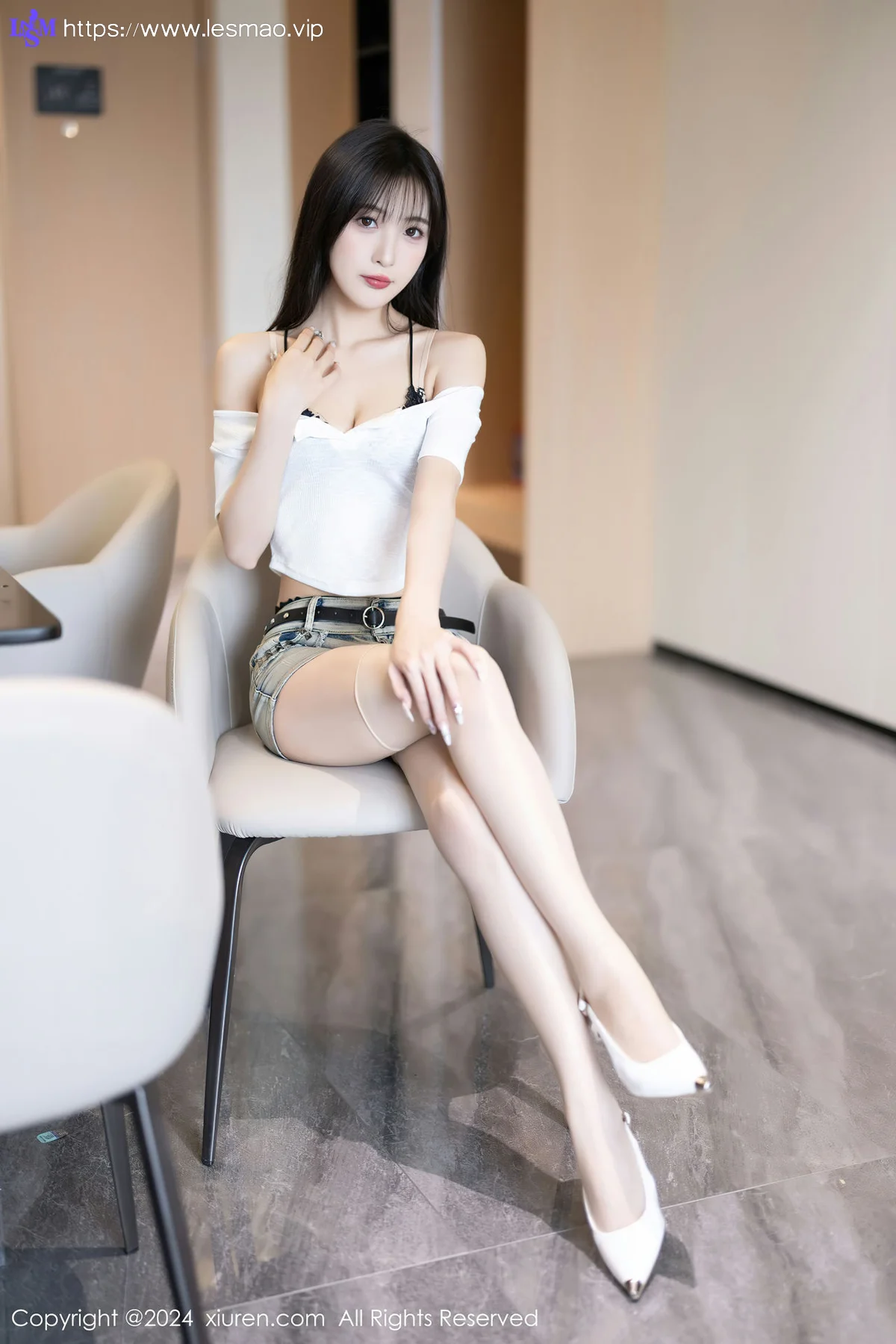 XiuRen 秀人 No.8504 林星阑 黑色蕾丝内衣性感写真2 - 26