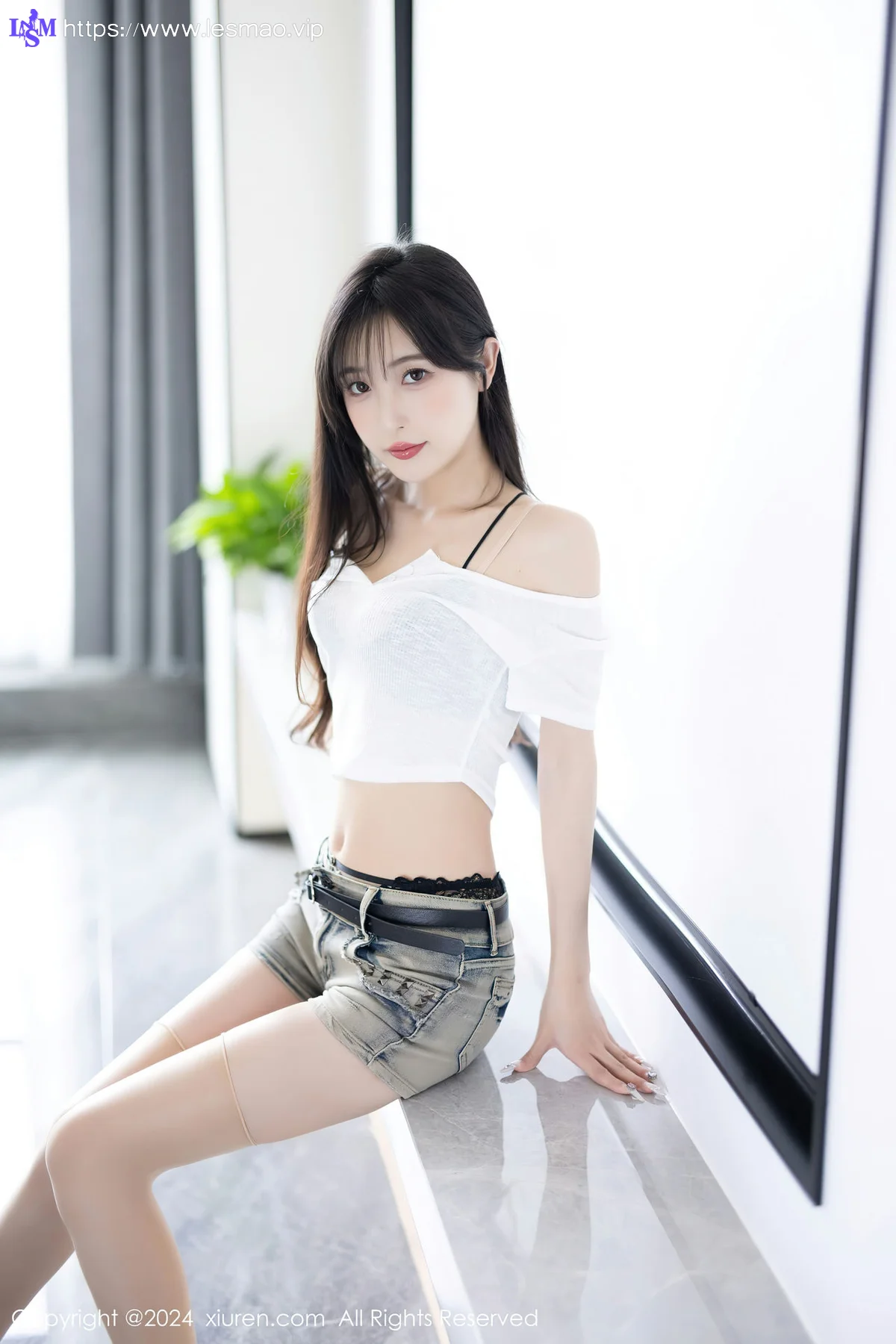 XiuRen 秀人 No.8504 林星阑 黑色蕾丝内衣性感写真2 - 37