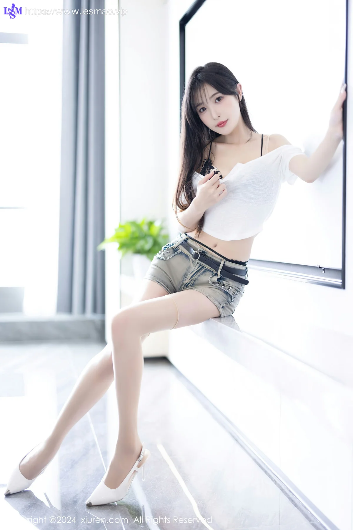 XiuRen 秀人 No.8504 林星阑 黑色蕾丝内衣性感写真2 - 39