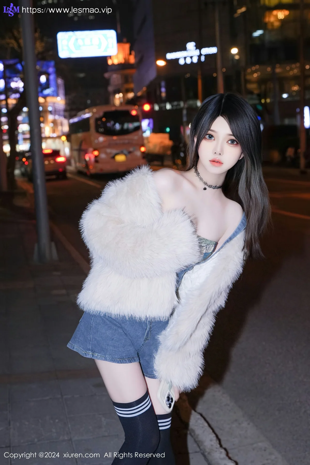 XiuRen 秀人 No.8508 林月月 诱惑抹胸背带性感写真3 - 12