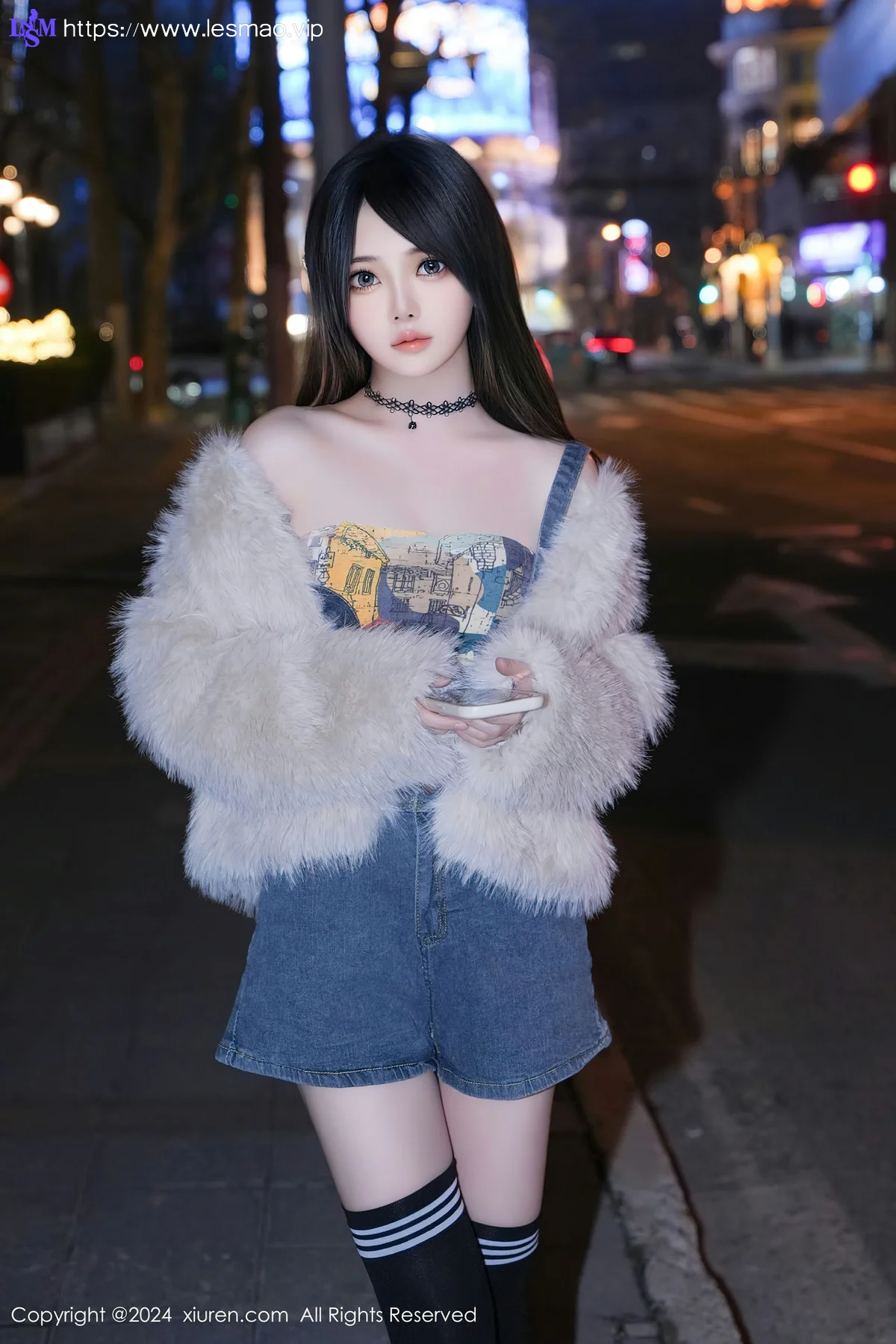 XiuRen 秀人 No.8508 林月月 诱惑抹胸背带性感写真3 - 13