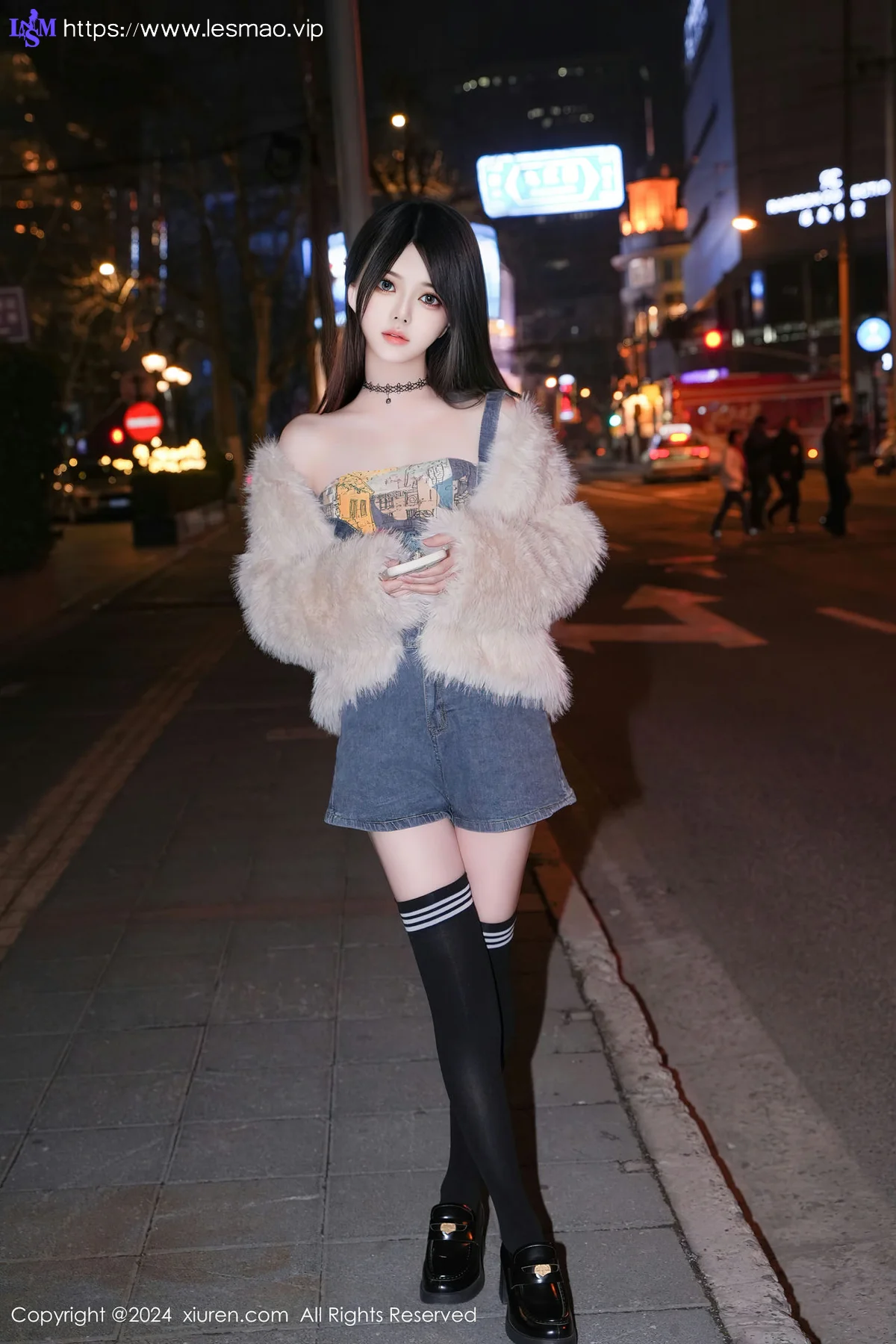 XiuRen 秀人 No.8508 林月月 诱惑抹胸背带性感写真3 - 14