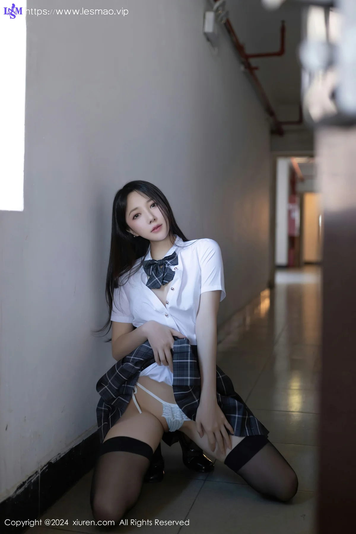 XiuRen 秀人 No.8516 鱼子酱Fish 破碎衬衫性感写真11 - 15