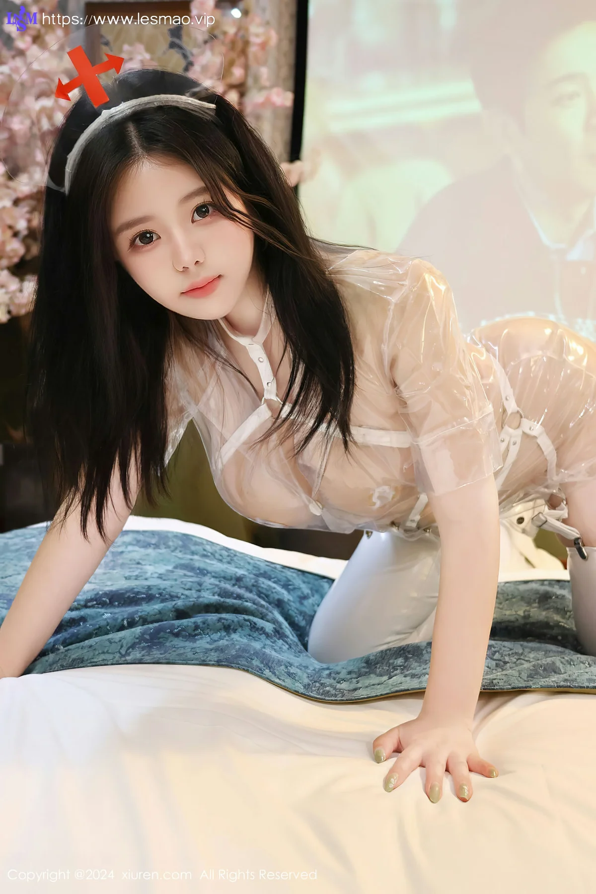 XiuRen 秀人 No.8517 小薯条nienie 乳贴透视性感写真11 - 24
