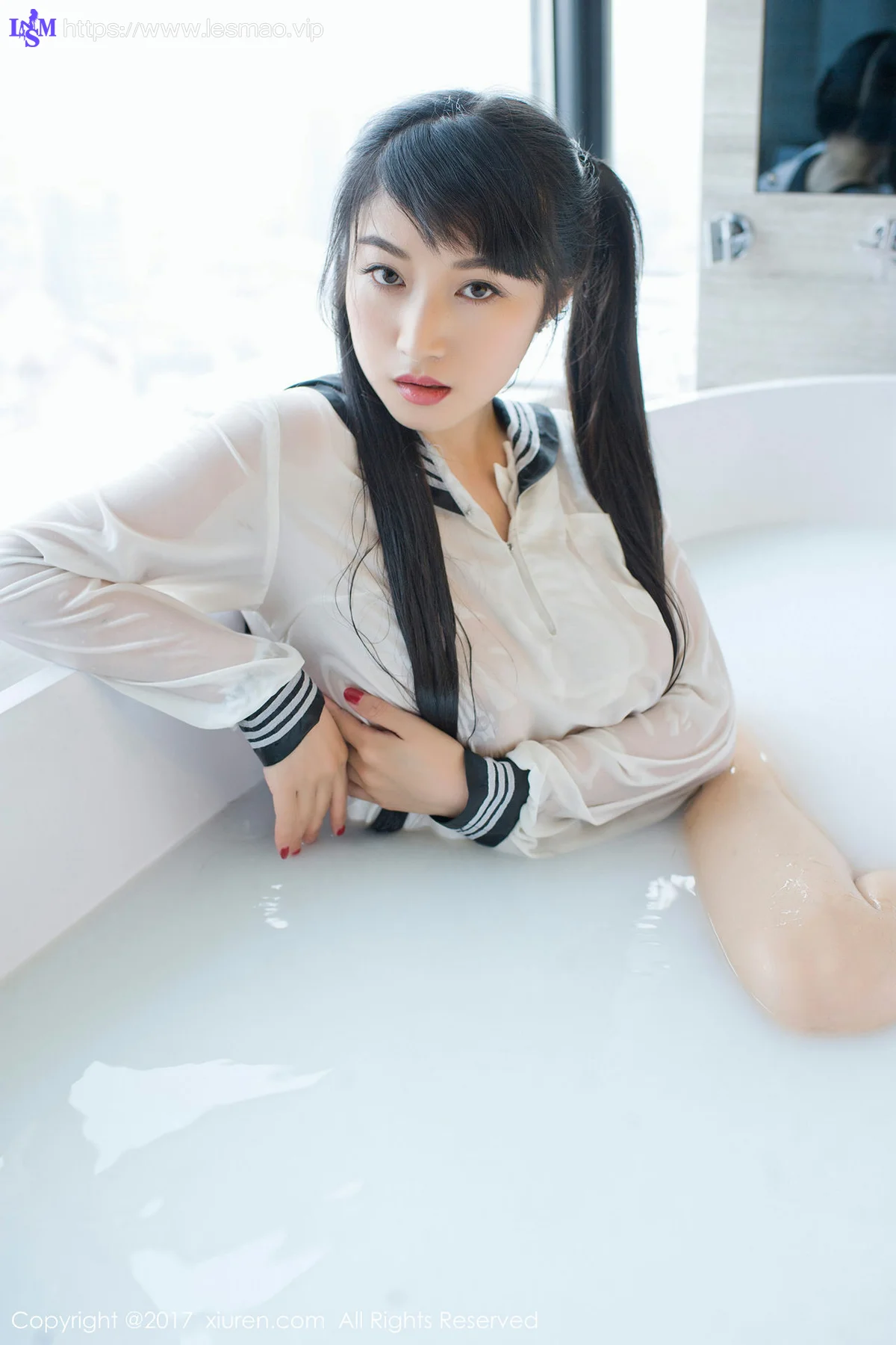 XiuRen 秀人 No.853 湿身巨乳盼盼龙女sunny - 11