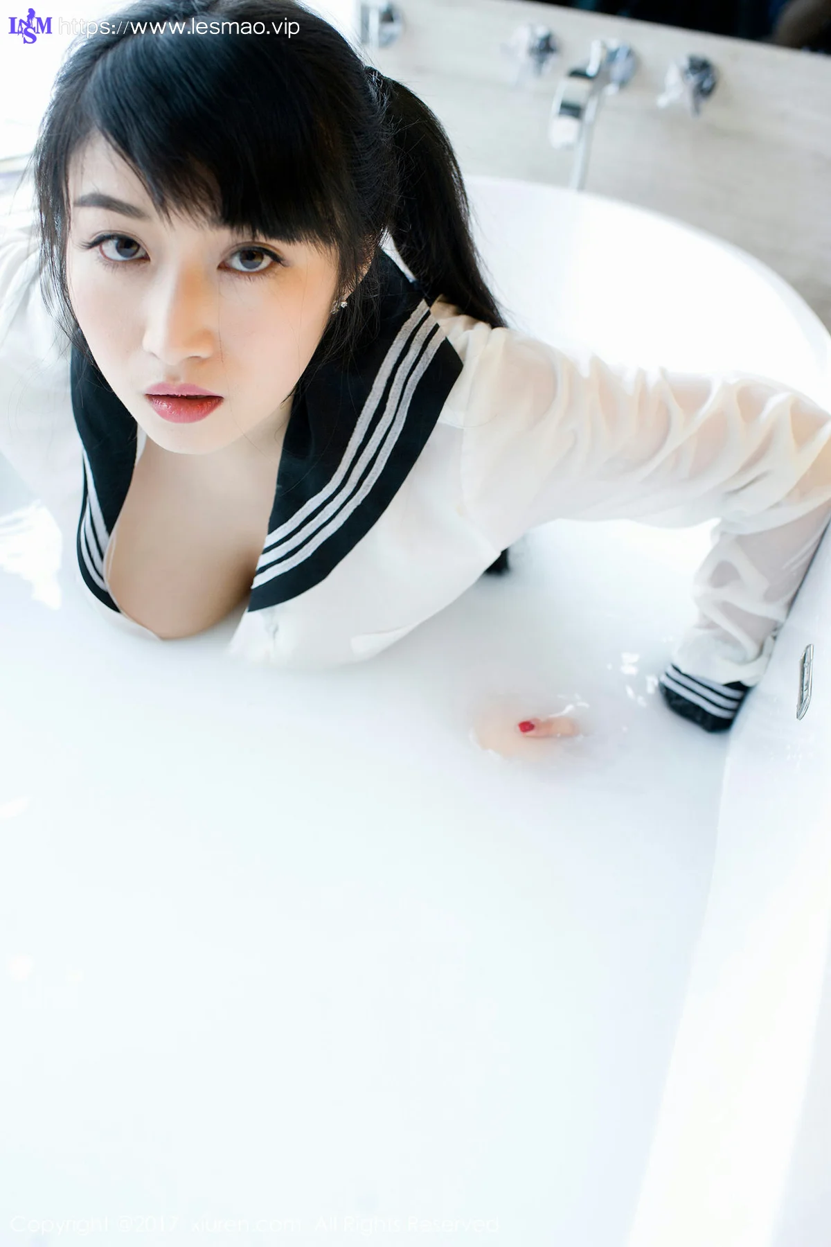 XiuRen 秀人 No.853 湿身巨乳盼盼龙女sunny - 24