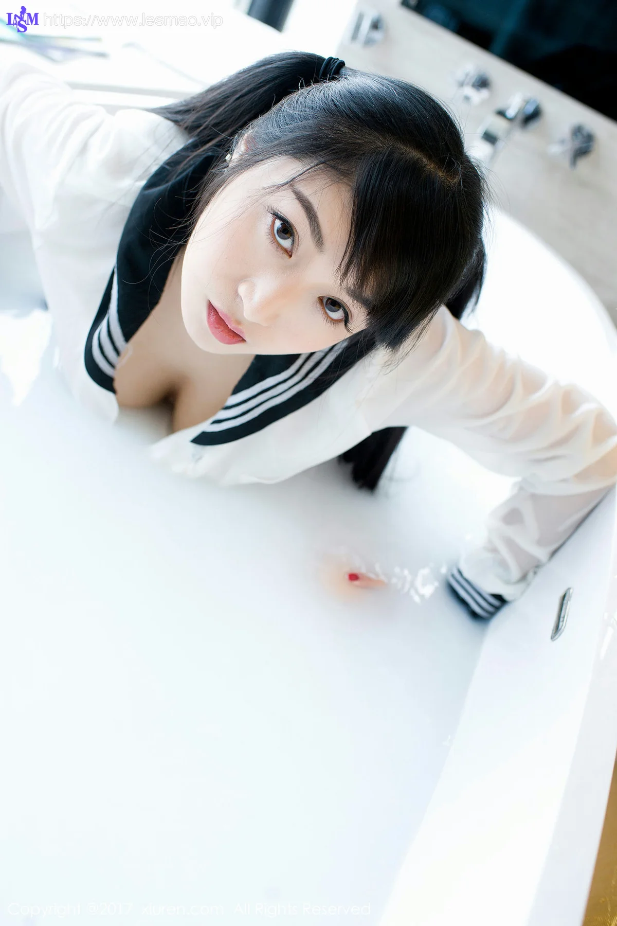 XiuRen 秀人 No.853 湿身巨乳盼盼龙女sunny - 25