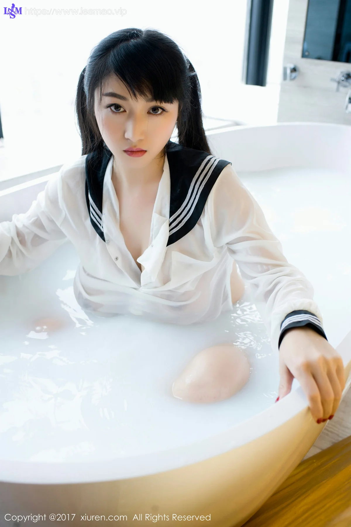 XiuRen 秀人 No.853 湿身巨乳盼盼龙女sunny - 28