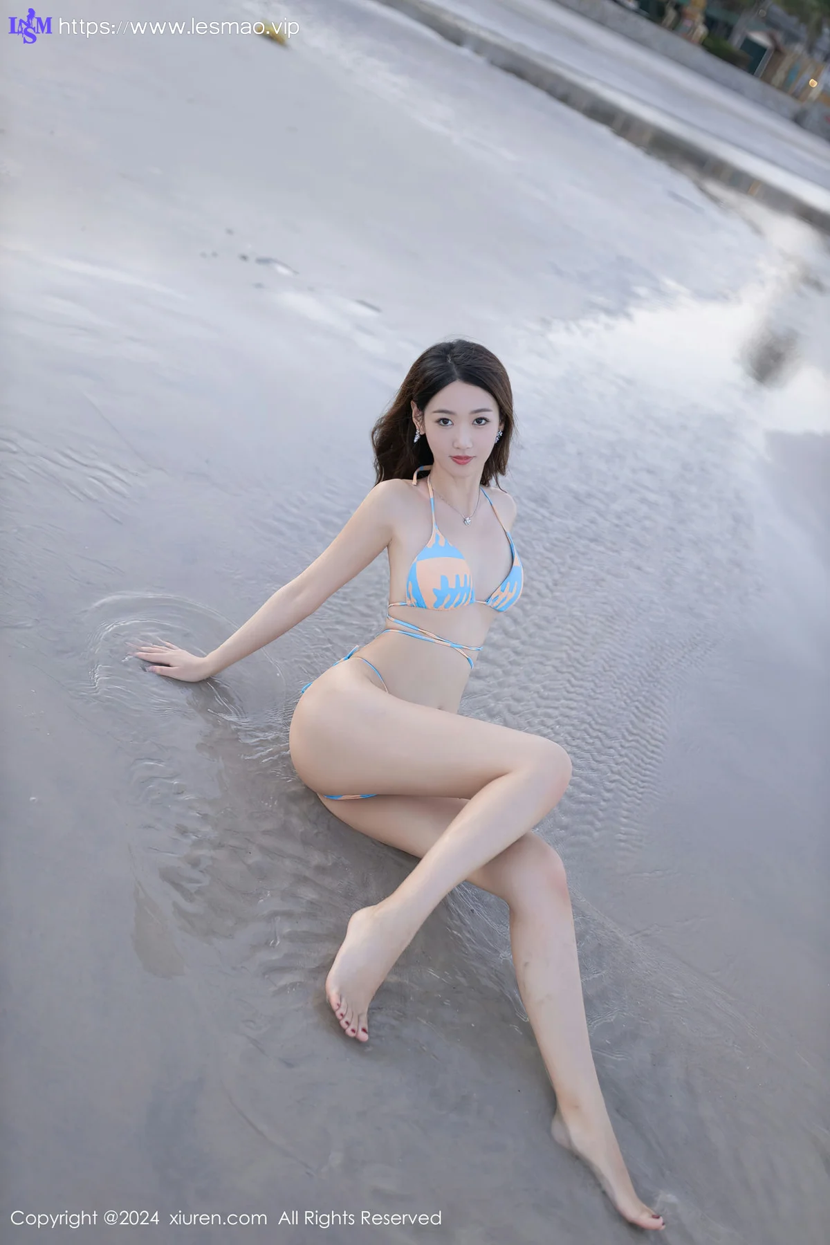 XiuRen 秀人 No.8531 唐安琪 蓝色泳装性感写真111 - 18
