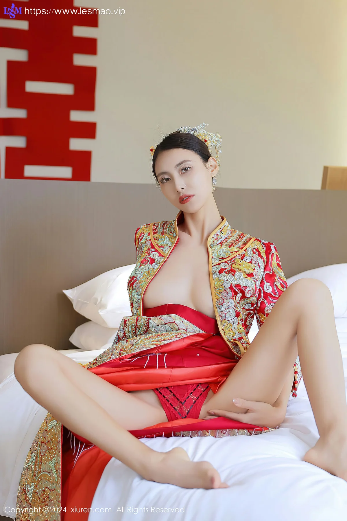 XiuRen 秀人 No.8534 lingyu69 新娘主题拍摄性感写真1 - 20