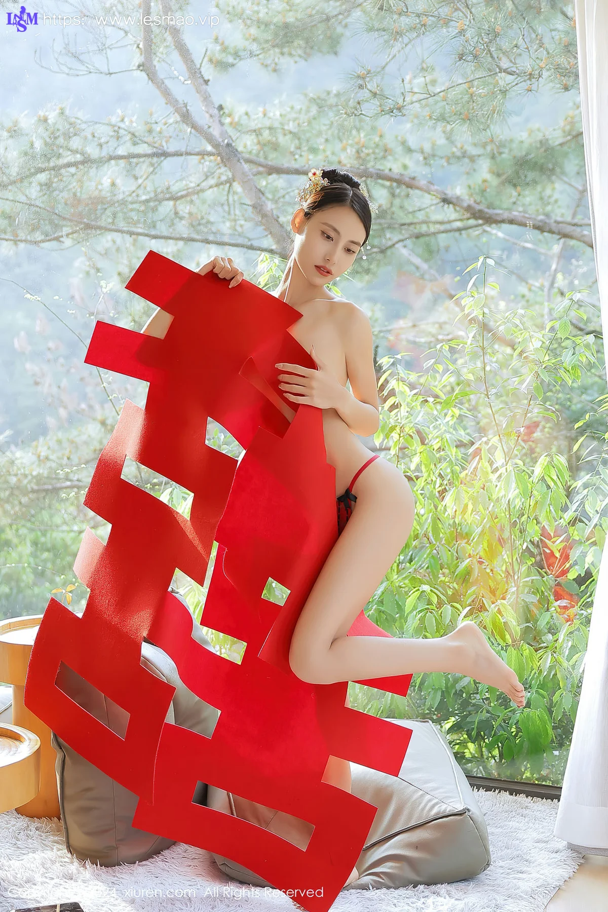 XiuRen 秀人 No.8534 lingyu69 新娘主题拍摄性感写真1 - 52