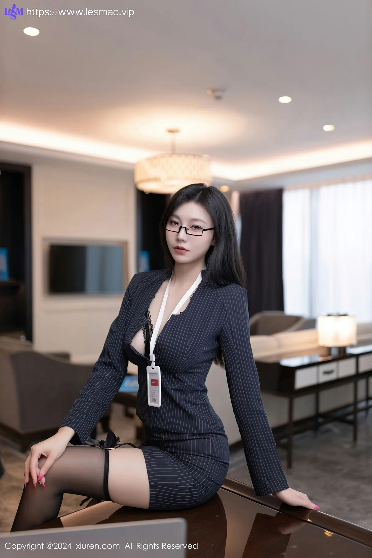 XiuRen 秀人 No.8537 安然anran 秘书OL性感写真3 - 15