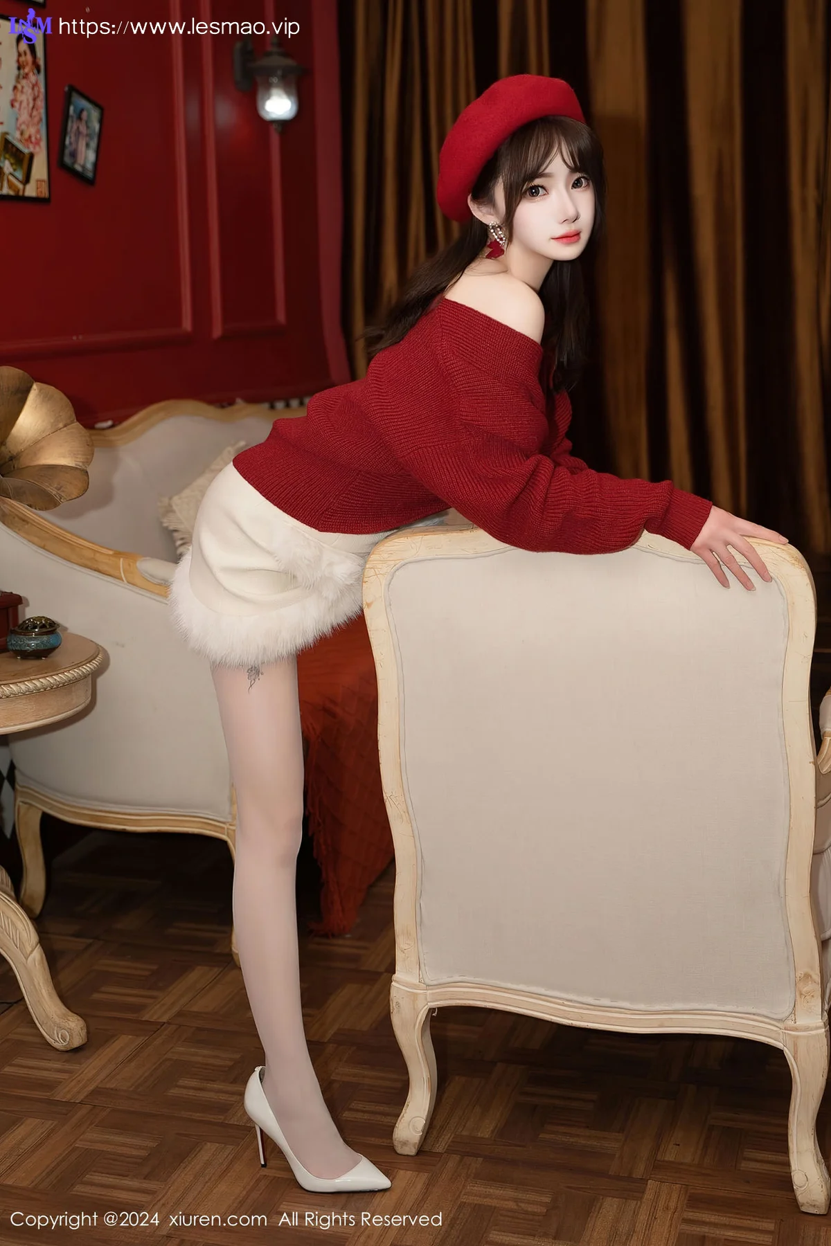 XiuRen 秀人 No.8551 林月月 白色短裙性感写真3 - 15