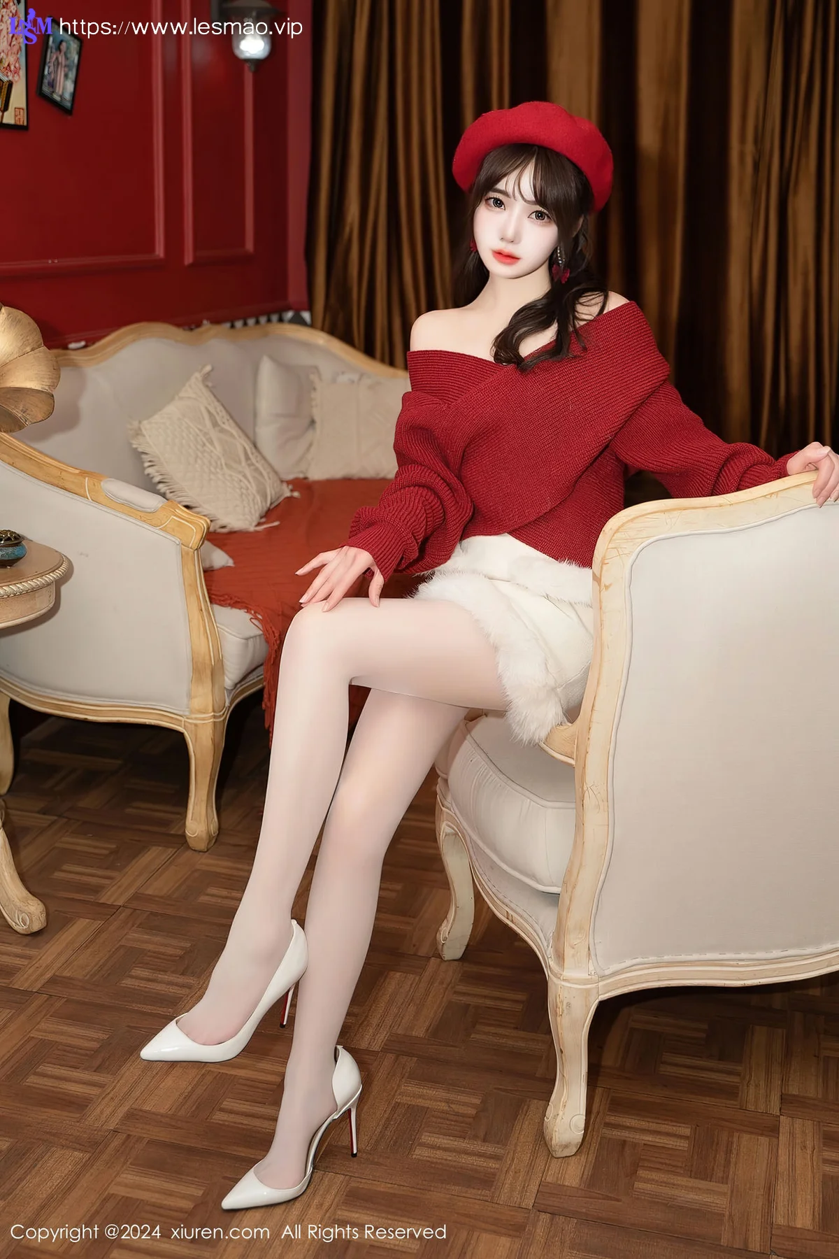 XiuRen 秀人 No.8551 林月月 白色短裙性感写真3 - 17