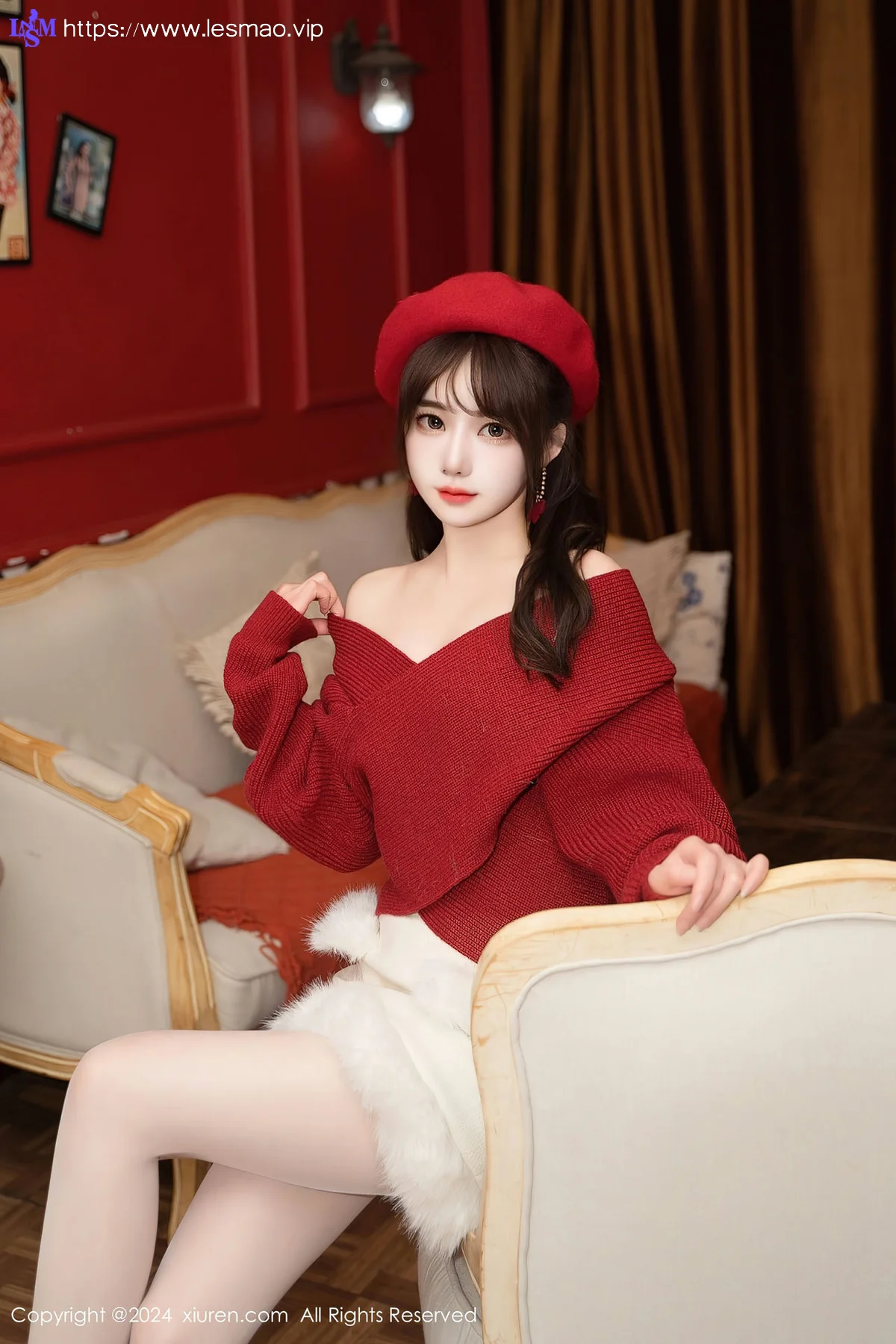 XiuRen 秀人 No.8551 林月月 白色短裙性感写真3 - 18