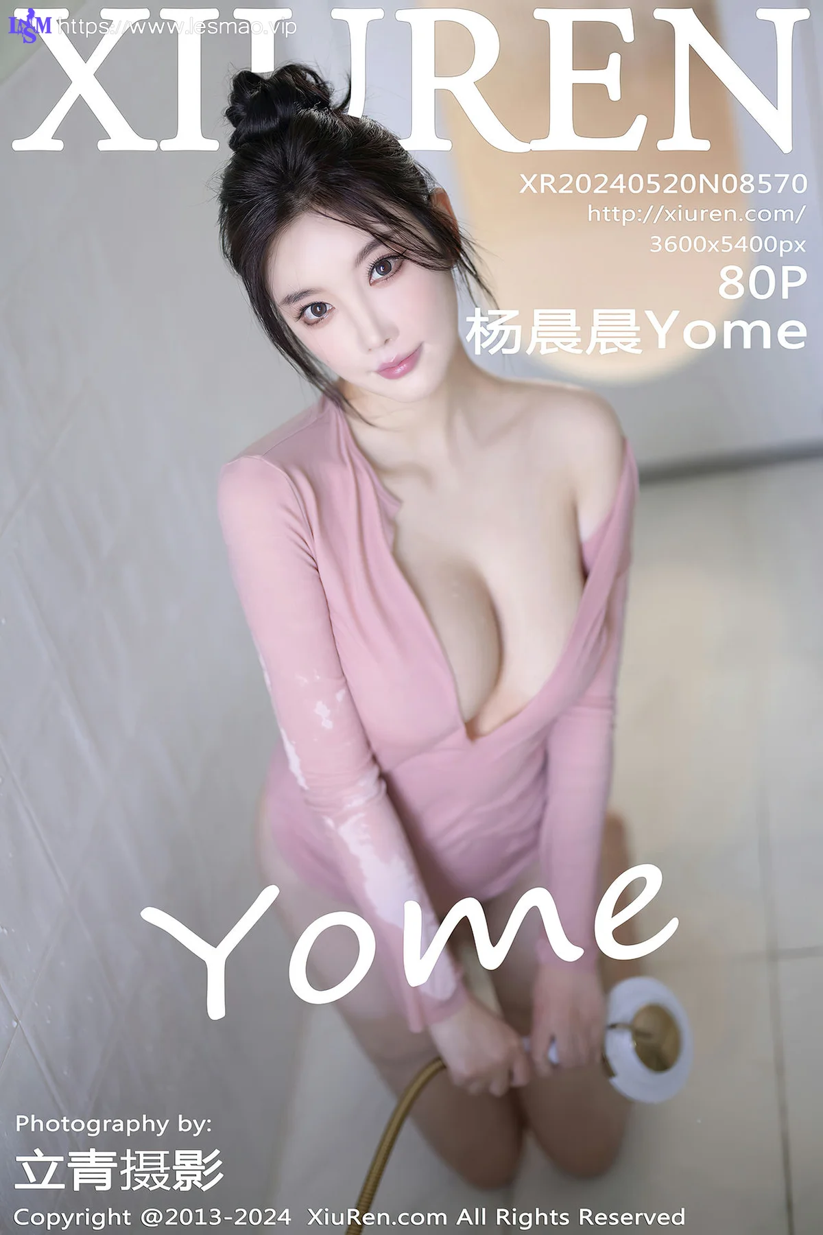 XiuRen 秀人 No.8570 杨晨晨Yome 白色连衣短裙性感写真1 - 81