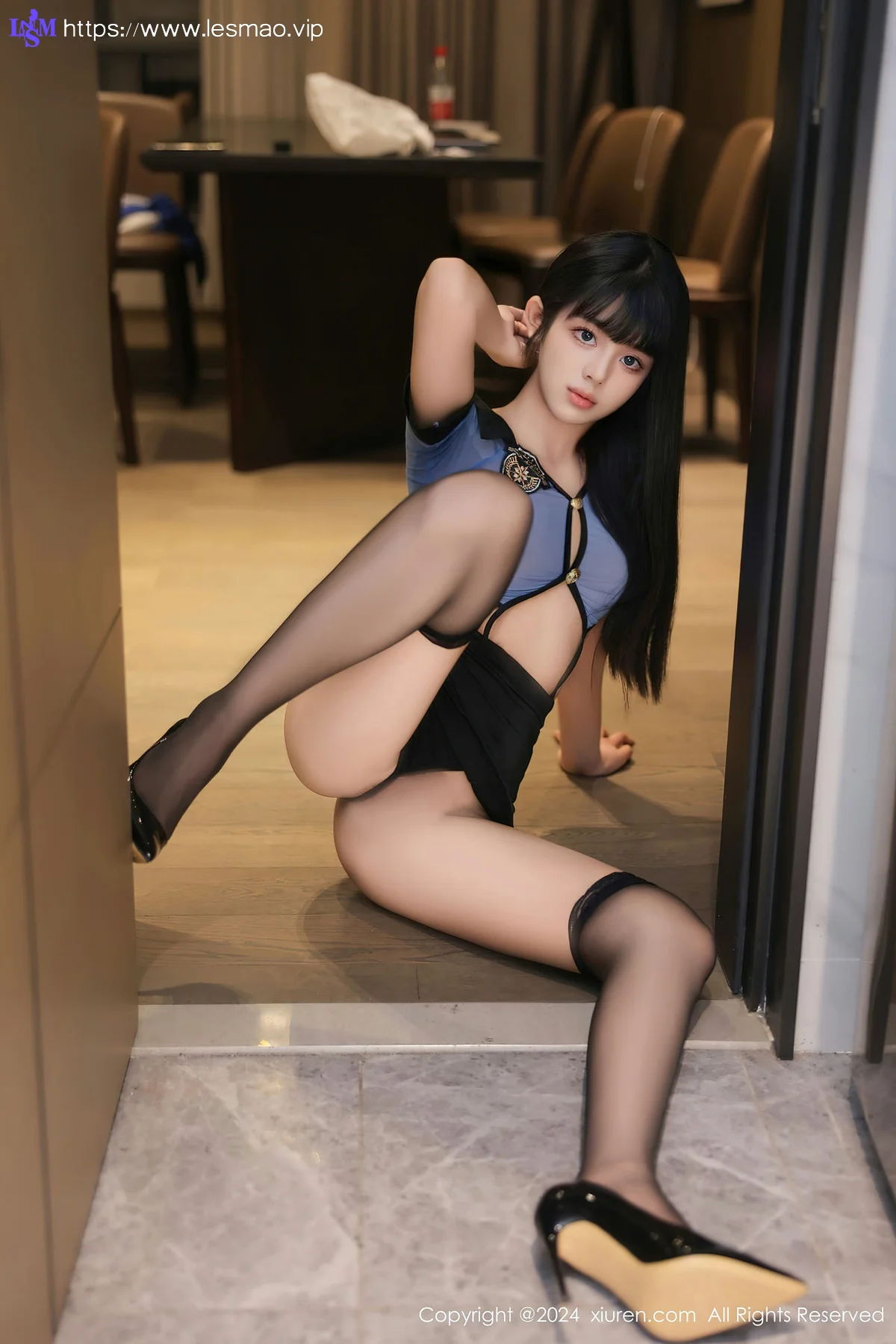 XiuRen 秀人 No.8584 美少女 首套写真萝莉制服少女 - 27