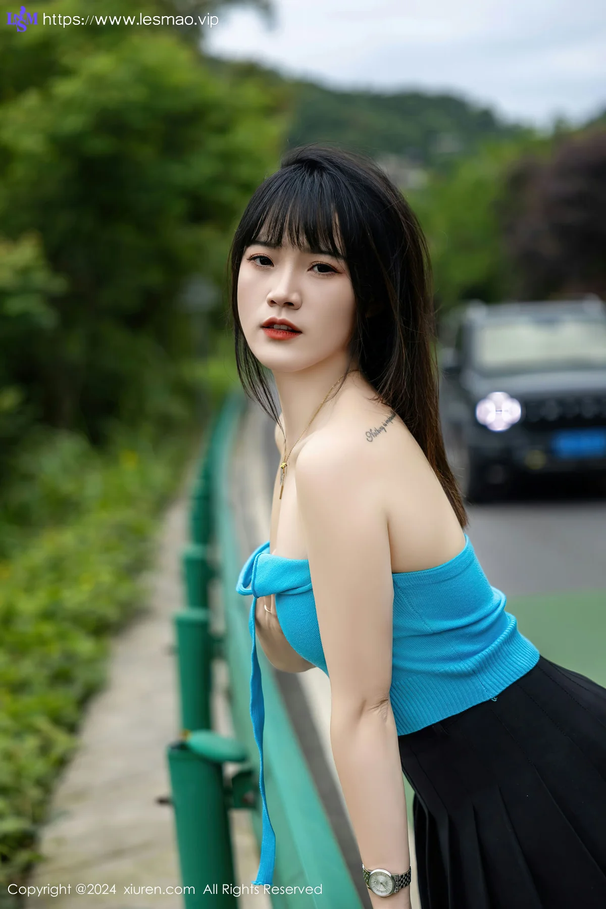 XiuRen 秀人 No.8586 唐安诺 魅惑黑丝性感写真 - 31