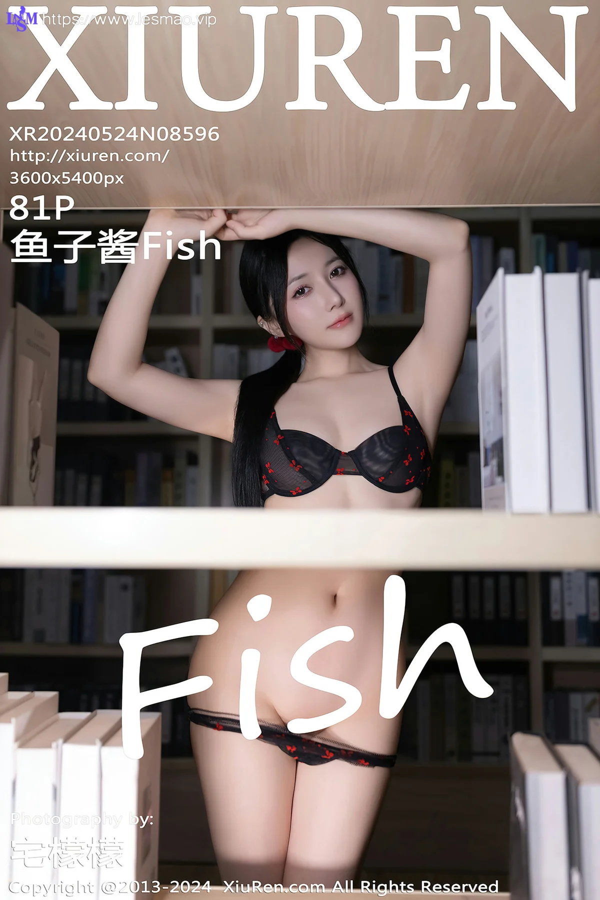 XiuRen 秀人 No.8596 鱼子酱Fish 图书馆场景拍摄性感写真1 - 82