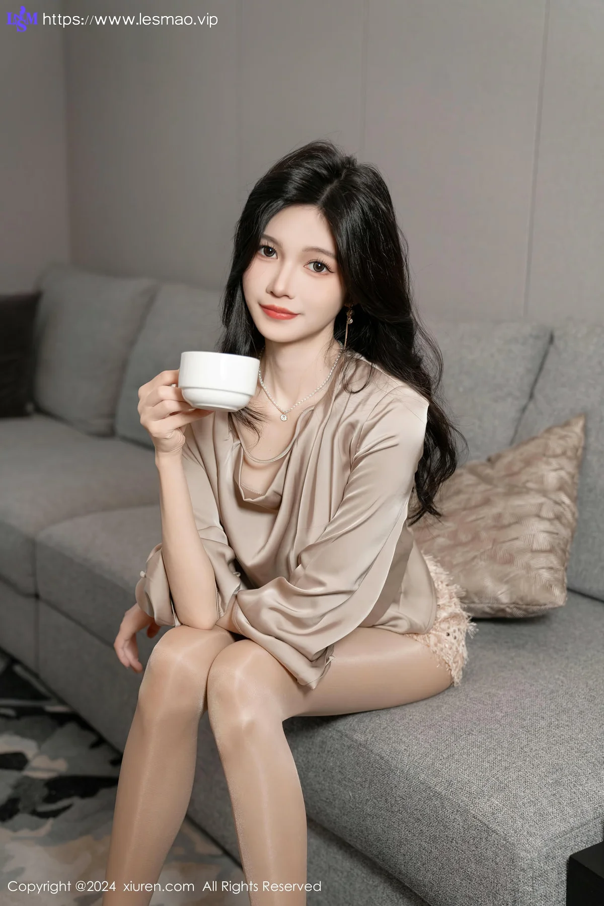 XiuRen 秀人 No.8617 程程程- 浅色衬衫性感写真11 - 12
