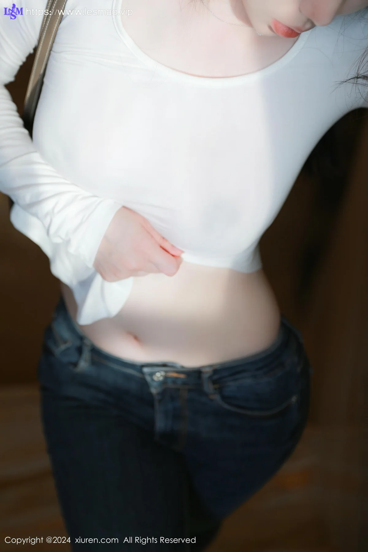 XiuRen 秀人 No.8618 白茹雪 蓝色牛仔裤性感写真1 - 17