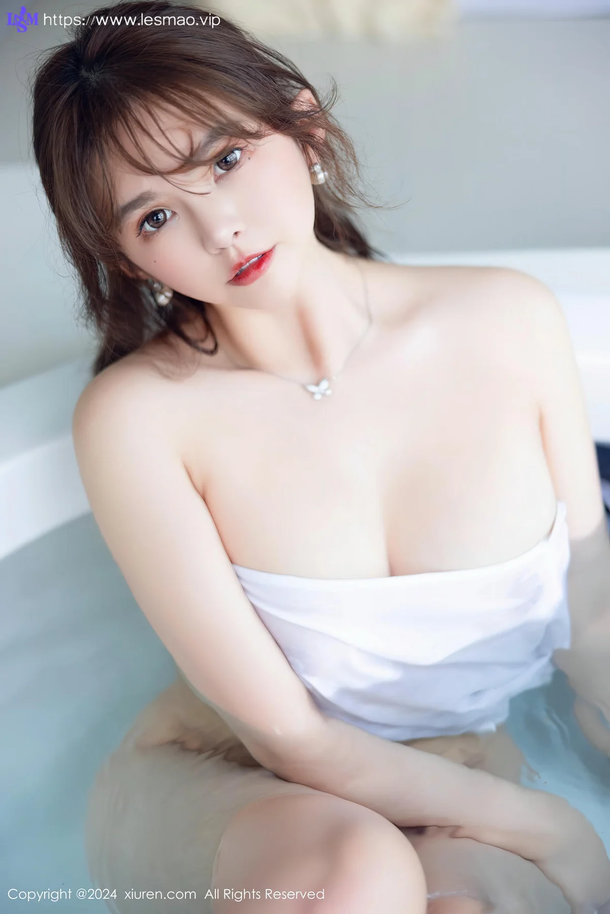 XiuRen 秀人 No.8624 张思允Nice 白色水手服饰性感写真 - 72