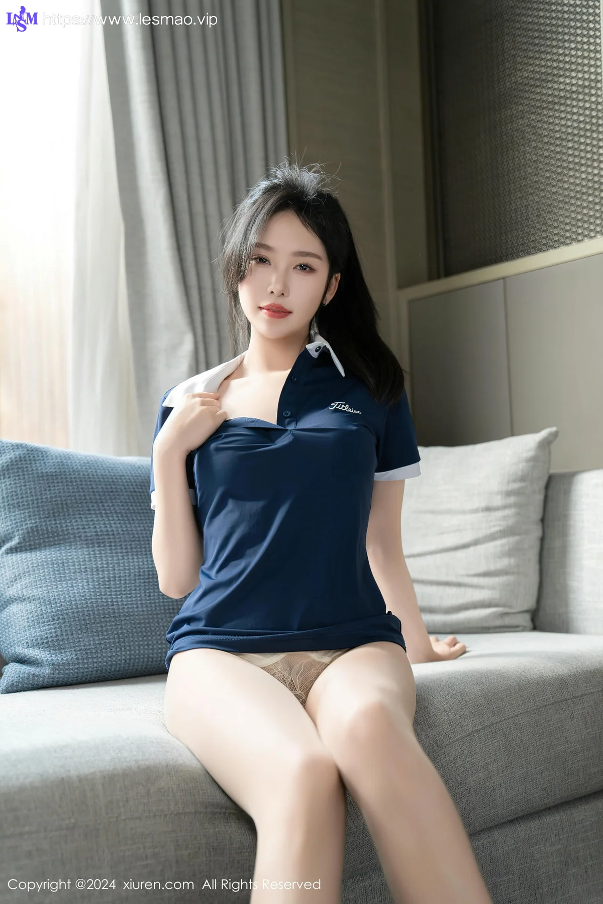 XiuRen 秀人 No.8625 利世 高尔夫场景白色丝袜性感写真2 - 54