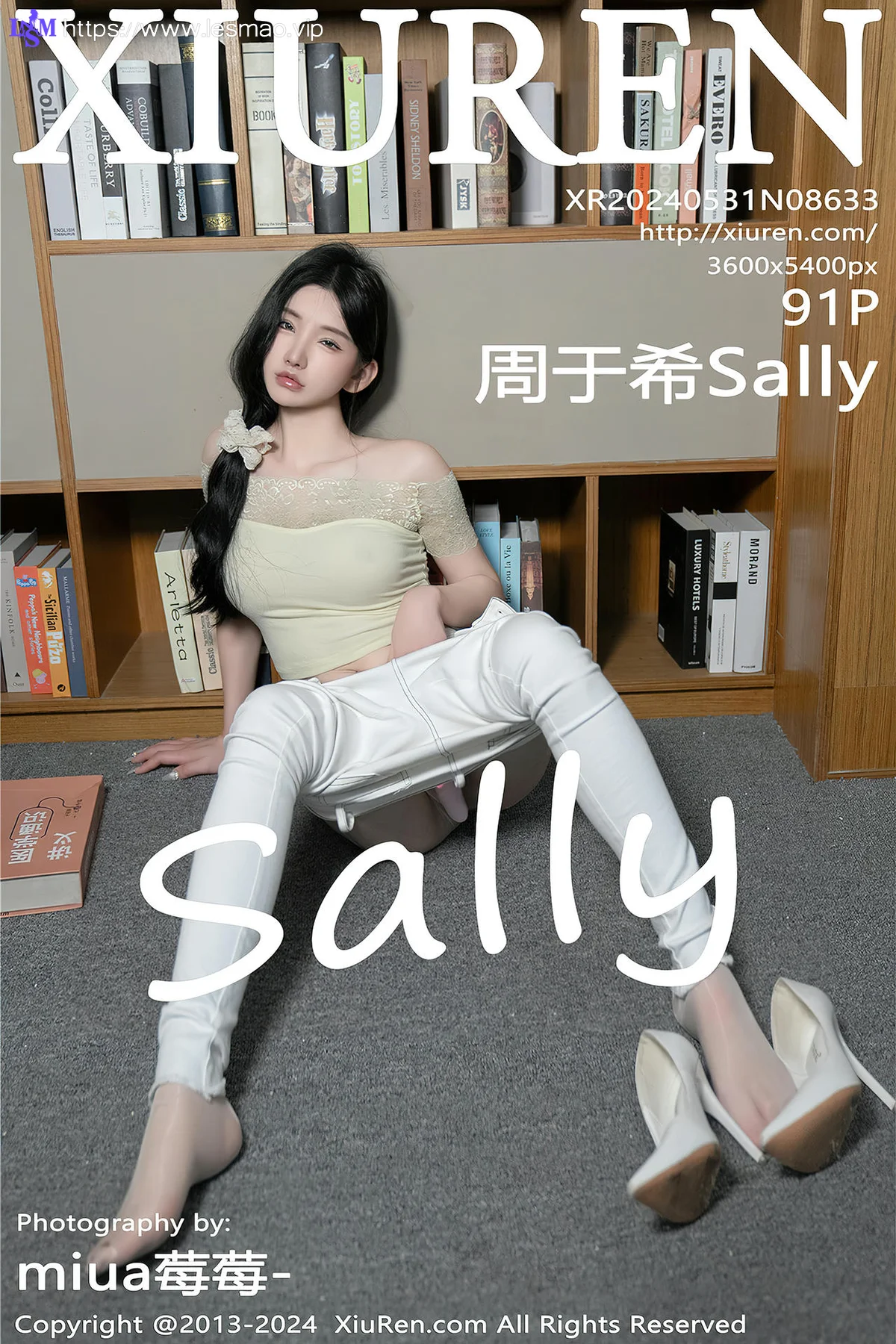XiuRen 秀人 No.8633 周于希Sally 主题《图书馆隐秘的角落》长白山旅拍33 - 92