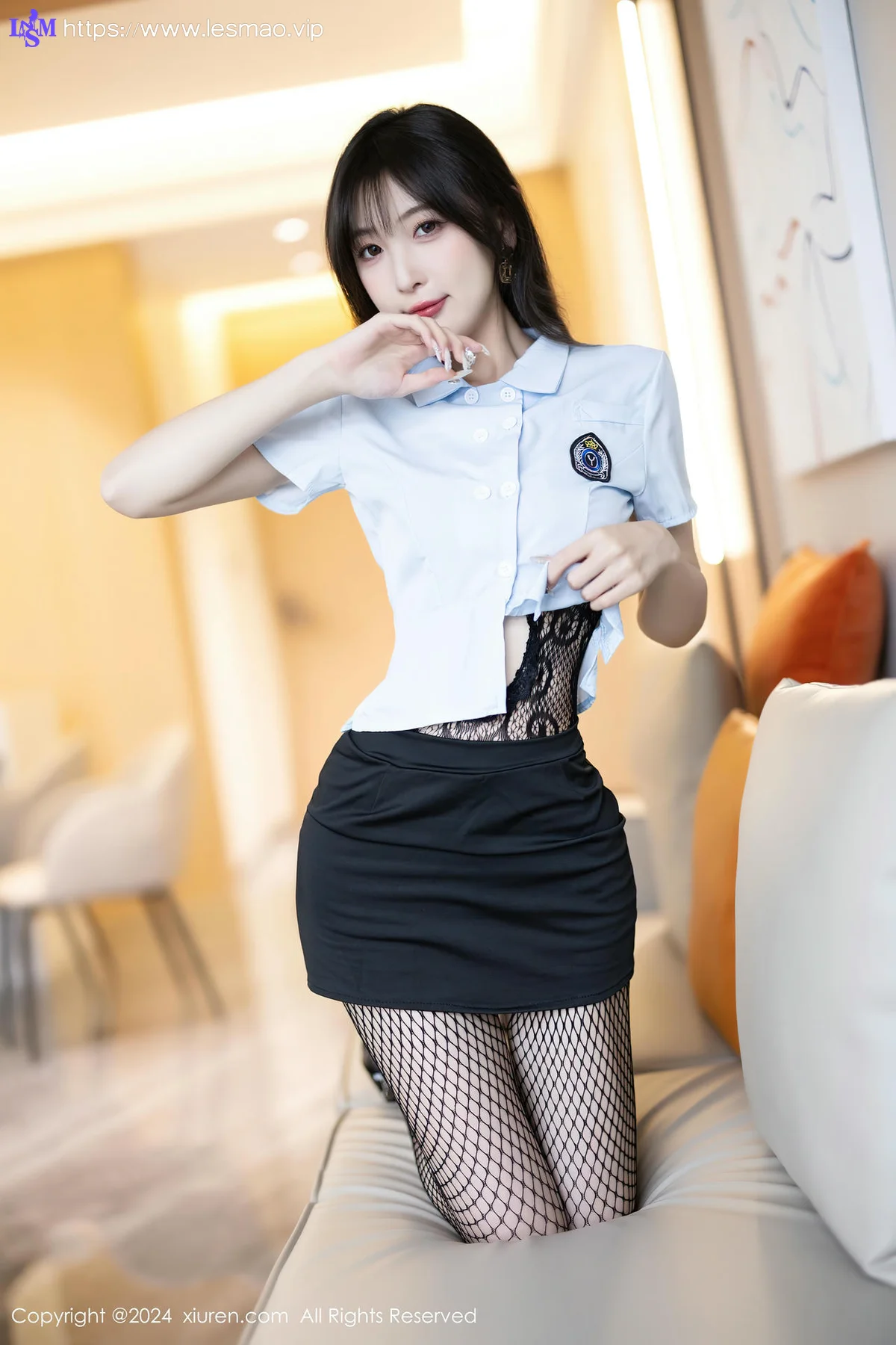 XiuRen 秀人 No.8650 林星阑 空姐制服性感写真33 - 11
