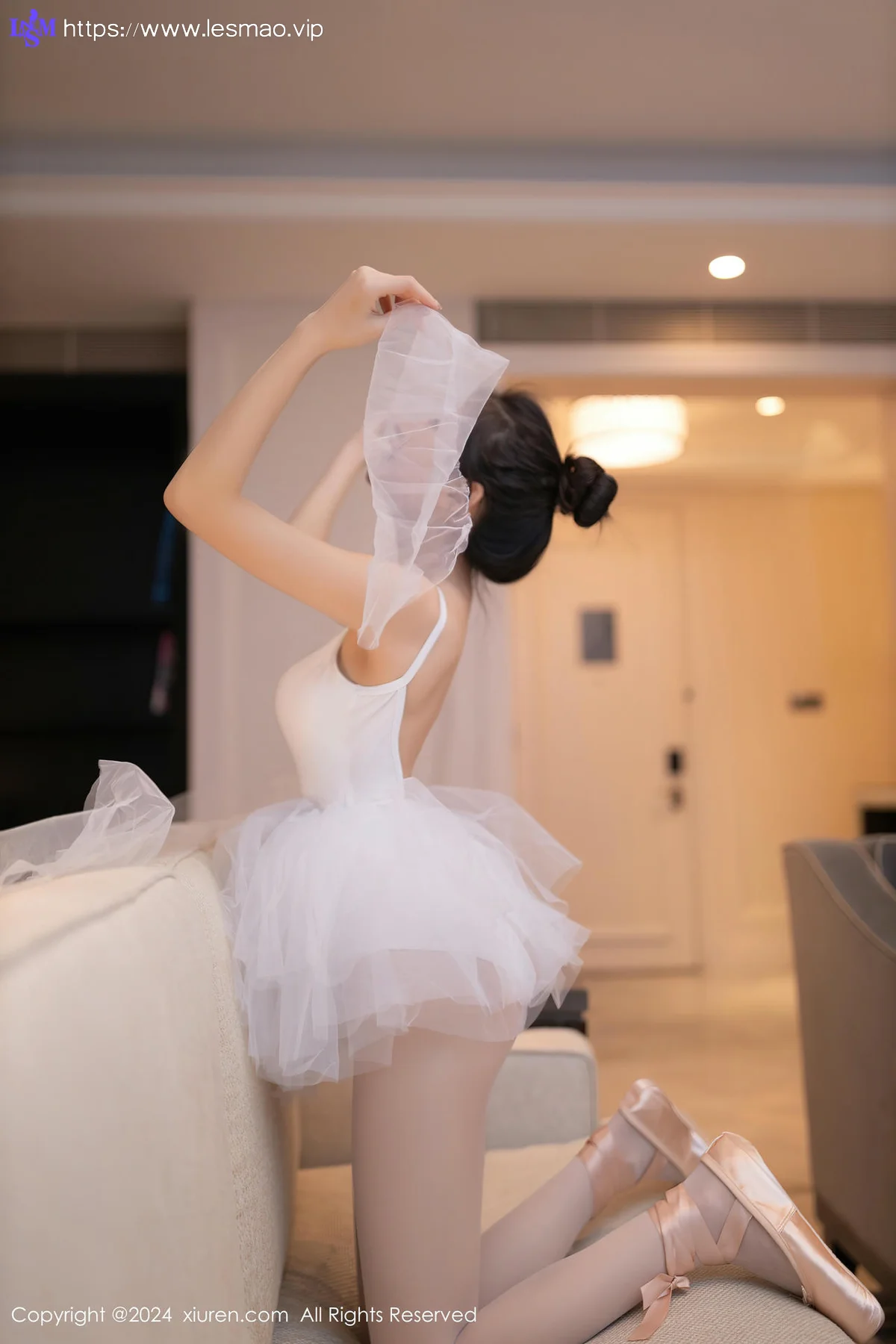 XiuRen 秀人 No.8657 鱼尾fish 白色芭蕾服性感写真11 - 25
