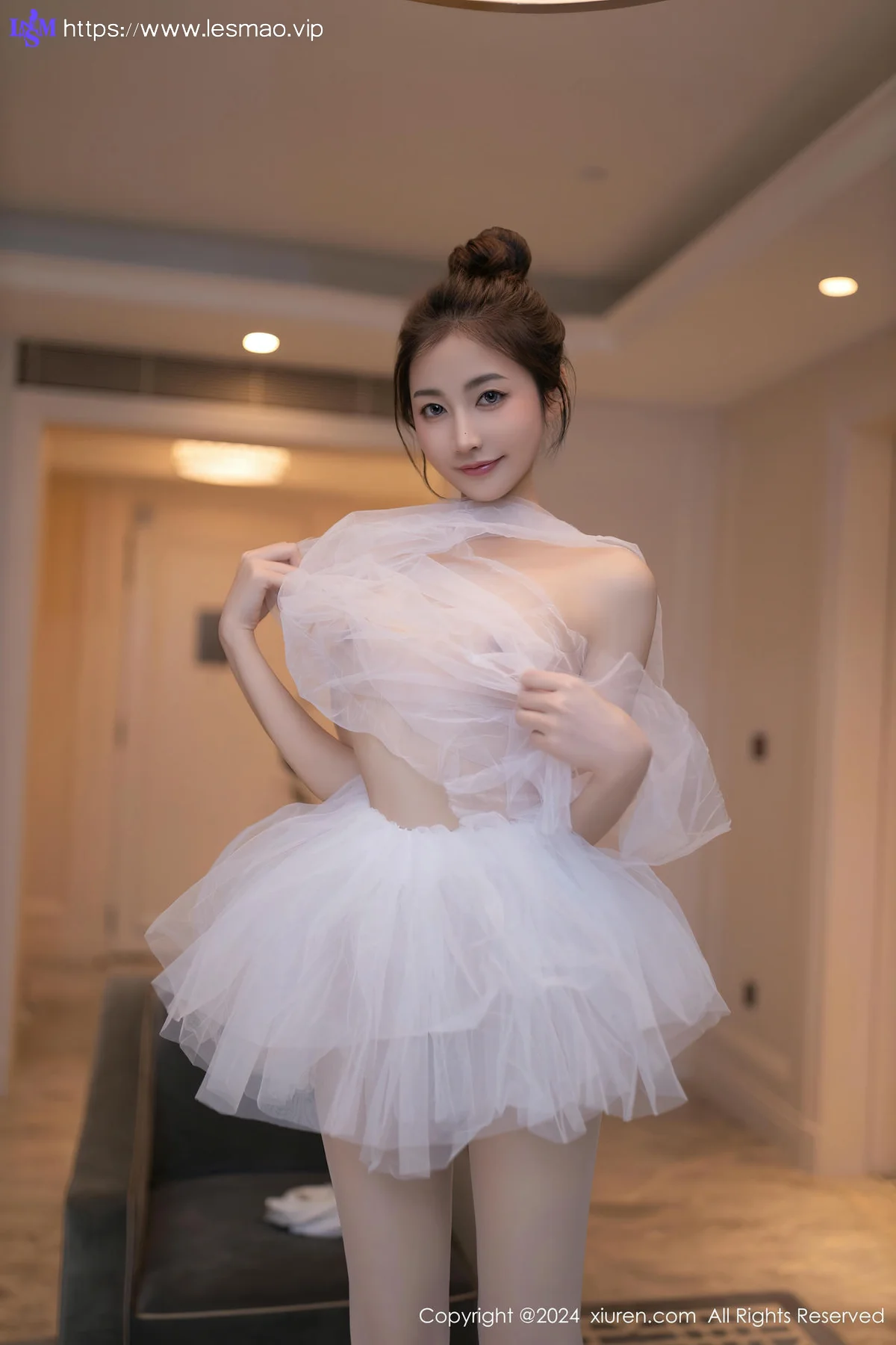 XiuRen 秀人 No.8657 鱼尾fish 白色芭蕾服性感写真11 - 44