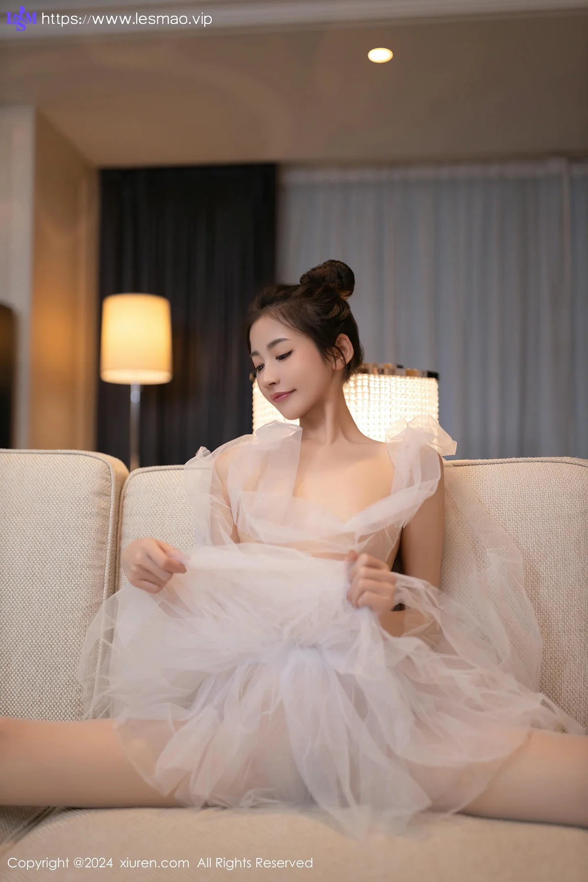 XiuRen 秀人 No.8657 鱼尾fish 白色芭蕾服性感写真11 - 48