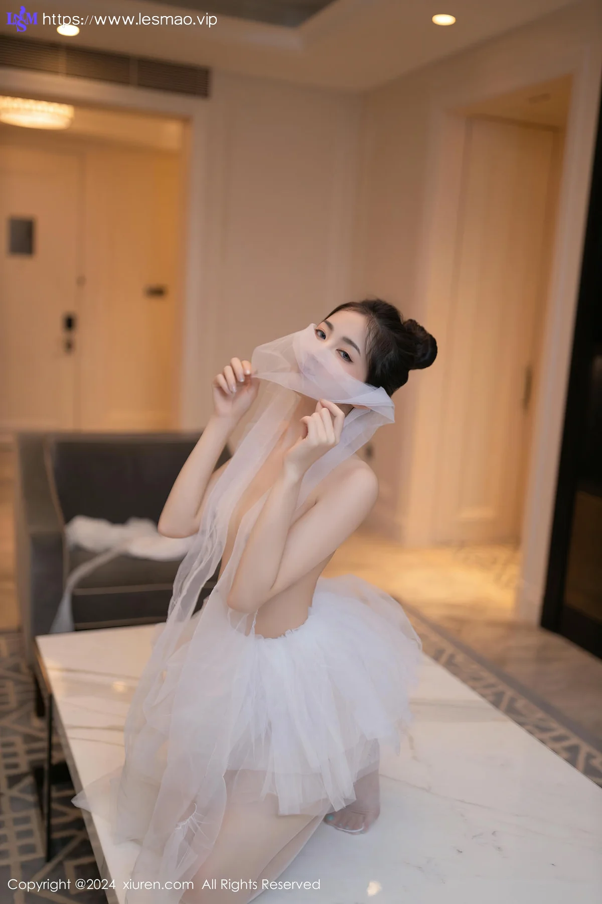 XiuRen 秀人 No.8657 鱼尾fish 白色芭蕾服性感写真11 - 52