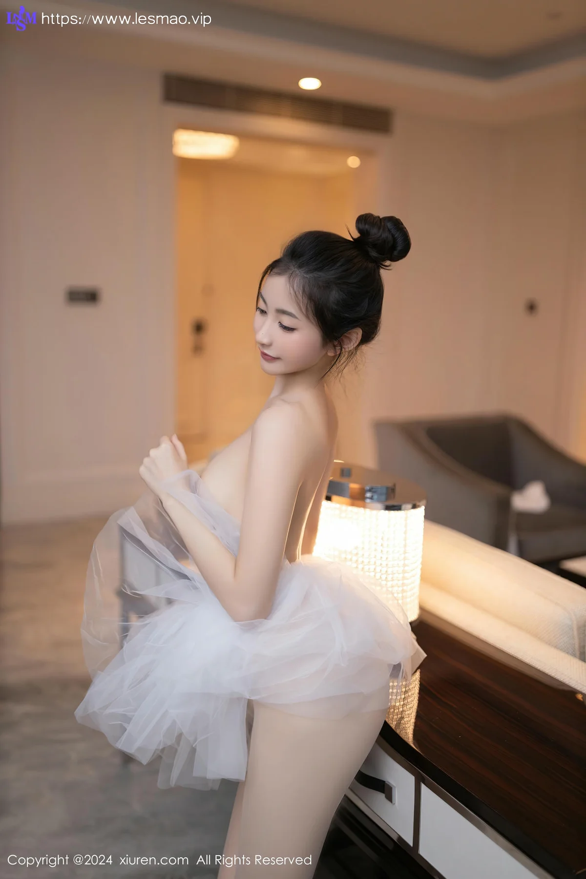 XiuRen 秀人 No.8657 鱼尾fish 白色芭蕾服性感写真11 - 56