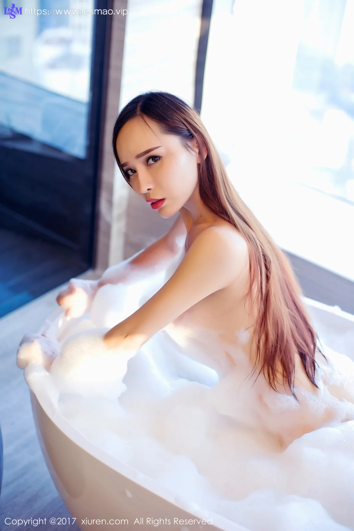XiuRen 秀人 No.866 艾小青泡泡浴湿身 - 24