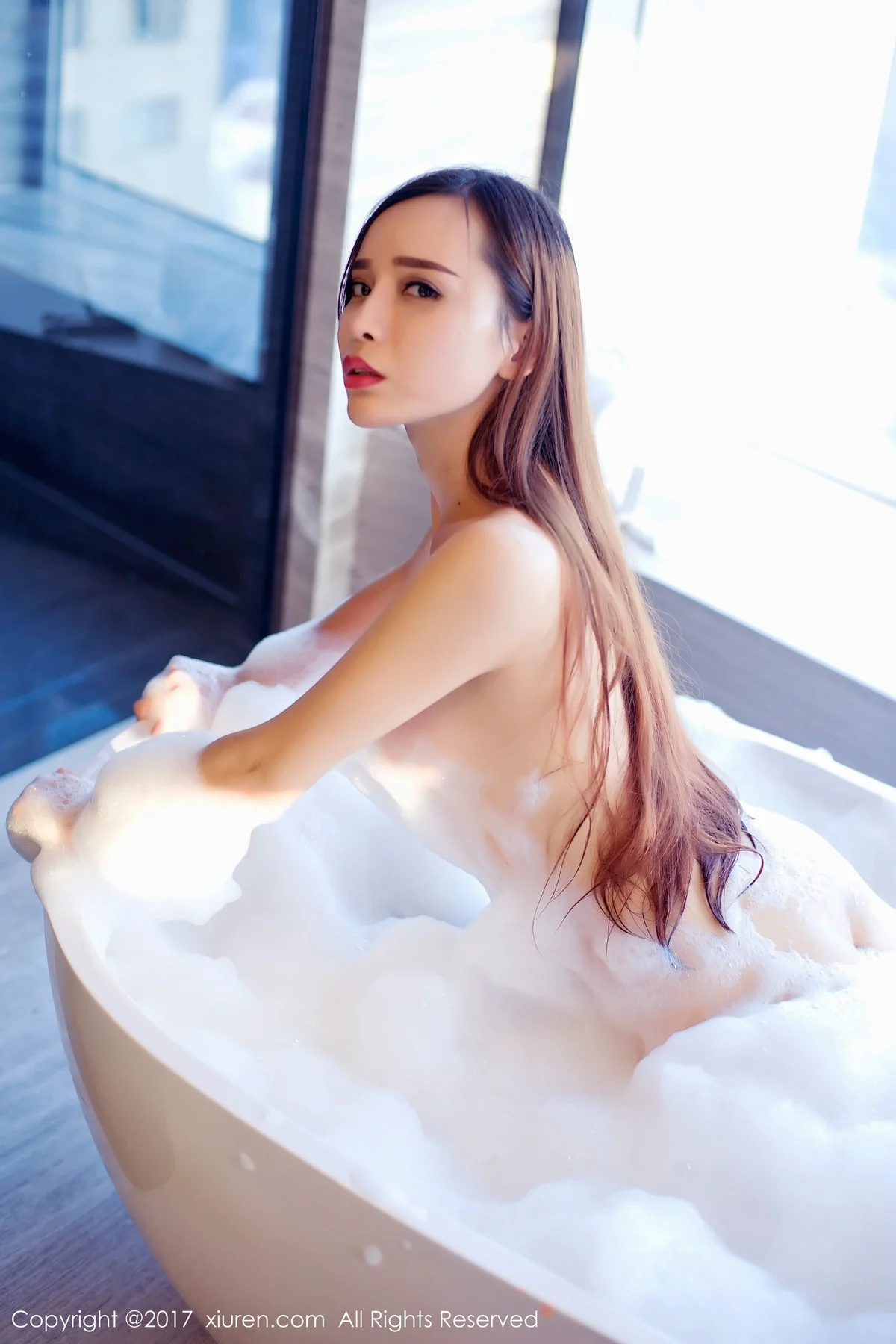 XiuRen 秀人 No.866 艾小青泡泡浴湿身 - 25