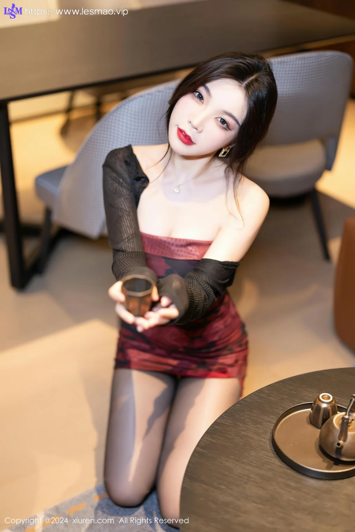 XiuRen 秀人 No.8664 徐莉芝Booty 魅惑黑丝性感写真33 - 13