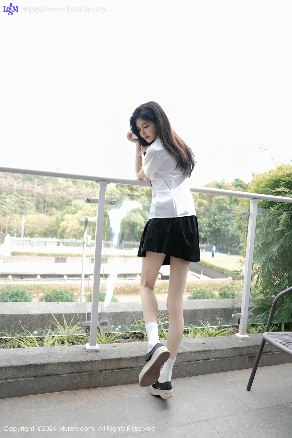 XiuRen 秀人 No.8671 程程程- 学生制服性感写真222 - 13