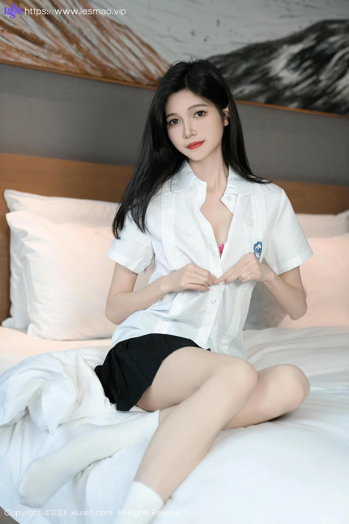 XiuRen 秀人 No.8671 程程程- 学生制服性感写真222 - 37