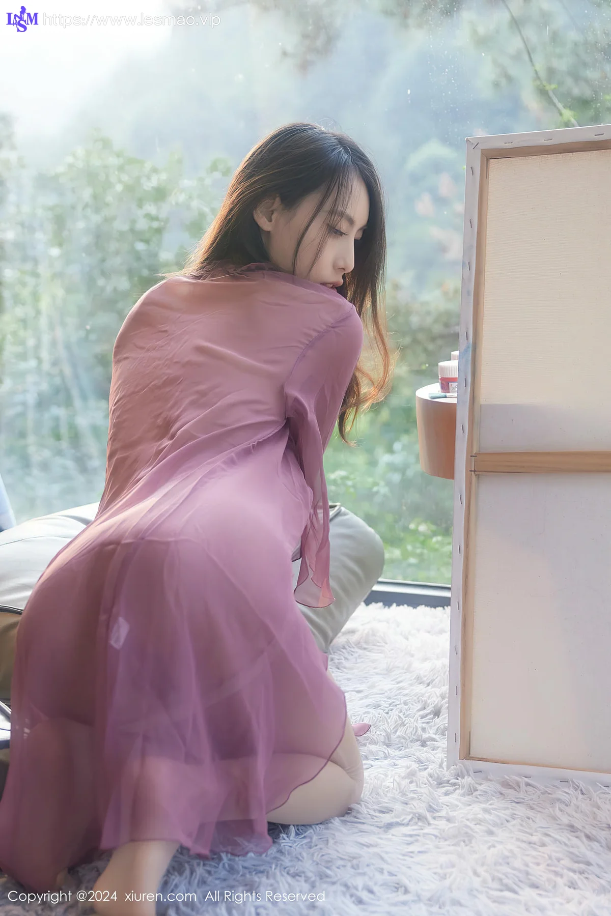 XiuRen 秀人 No.8687 lingyu69 画画主题拍摄性感写真1 - 28
