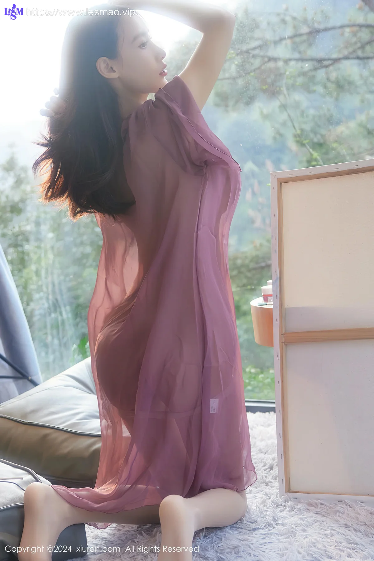 XiuRen 秀人 No.8687 lingyu69 画画主题拍摄性感写真1 - 30