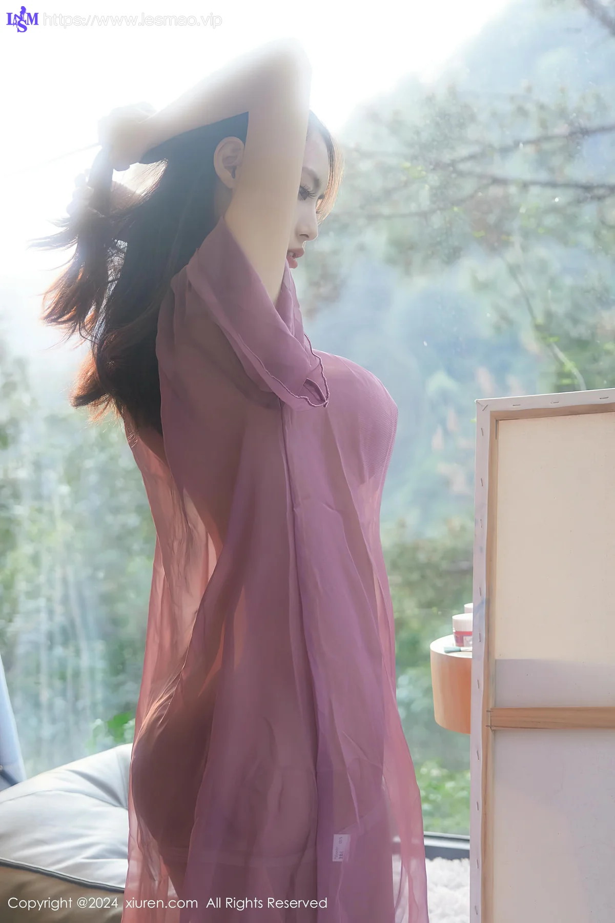 XiuRen 秀人 No.8687 lingyu69 画画主题拍摄性感写真1 - 31