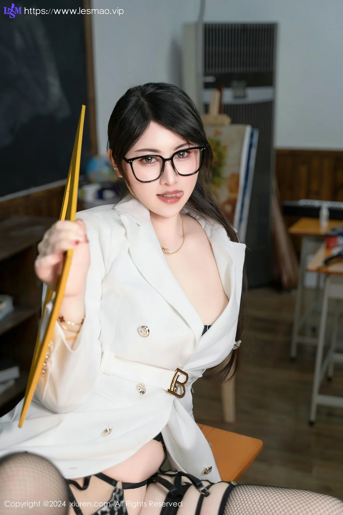 XiuRen 秀人 No.8694 诗诗kiki 辅导老师放飞自我日系教师写真1 - 28