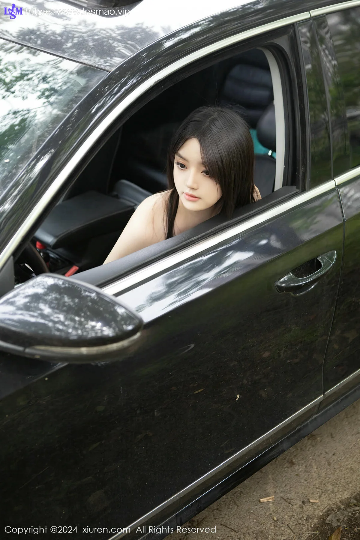 XiuRen 秀人 No.8708 豆瓣酱 车内场景互动拍摄性感写真2 - 41