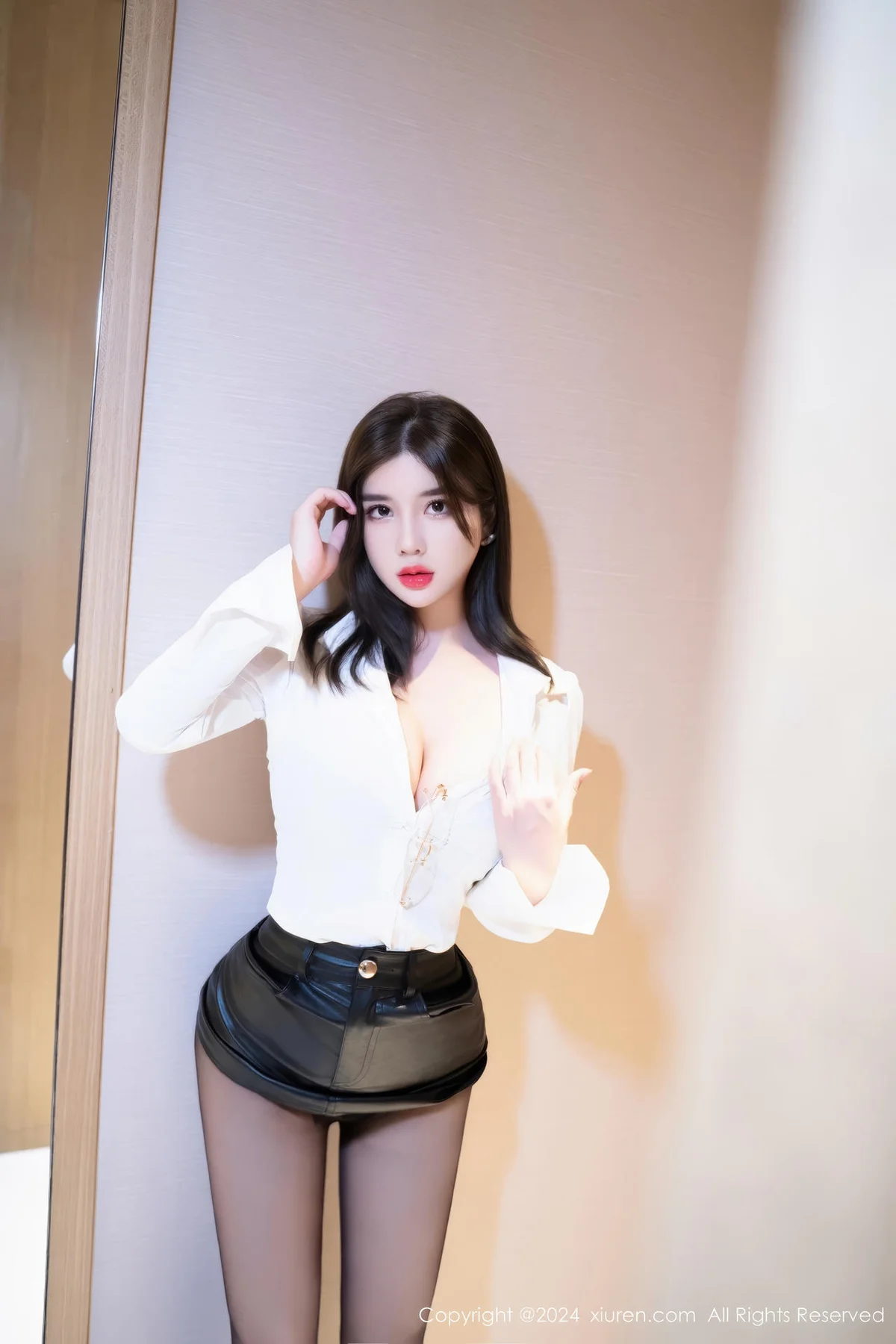 XiuRen 秀人 No.8710 周jojobaby 魅惑黑丝性感写真3 - 33