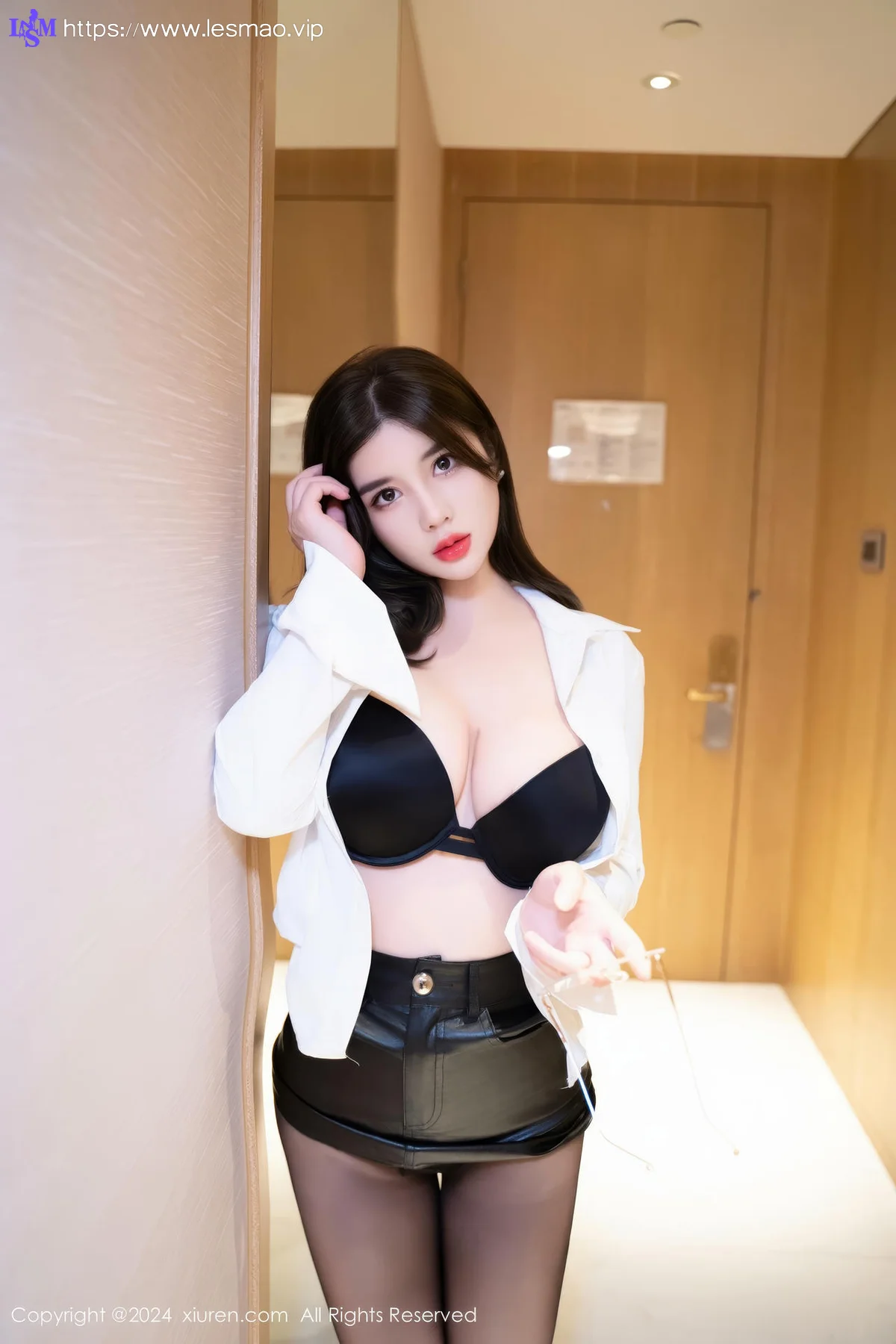 XiuRen 秀人 No.8710 周jojobaby 魅惑黑丝性感写真3 - 43
