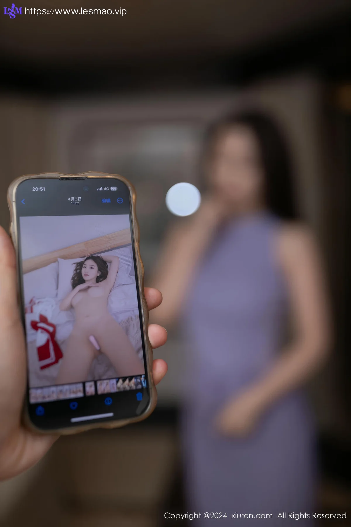 XiuRen 秀人 No.8725 杏子Yada 紫色短裙性感写真333 - 13