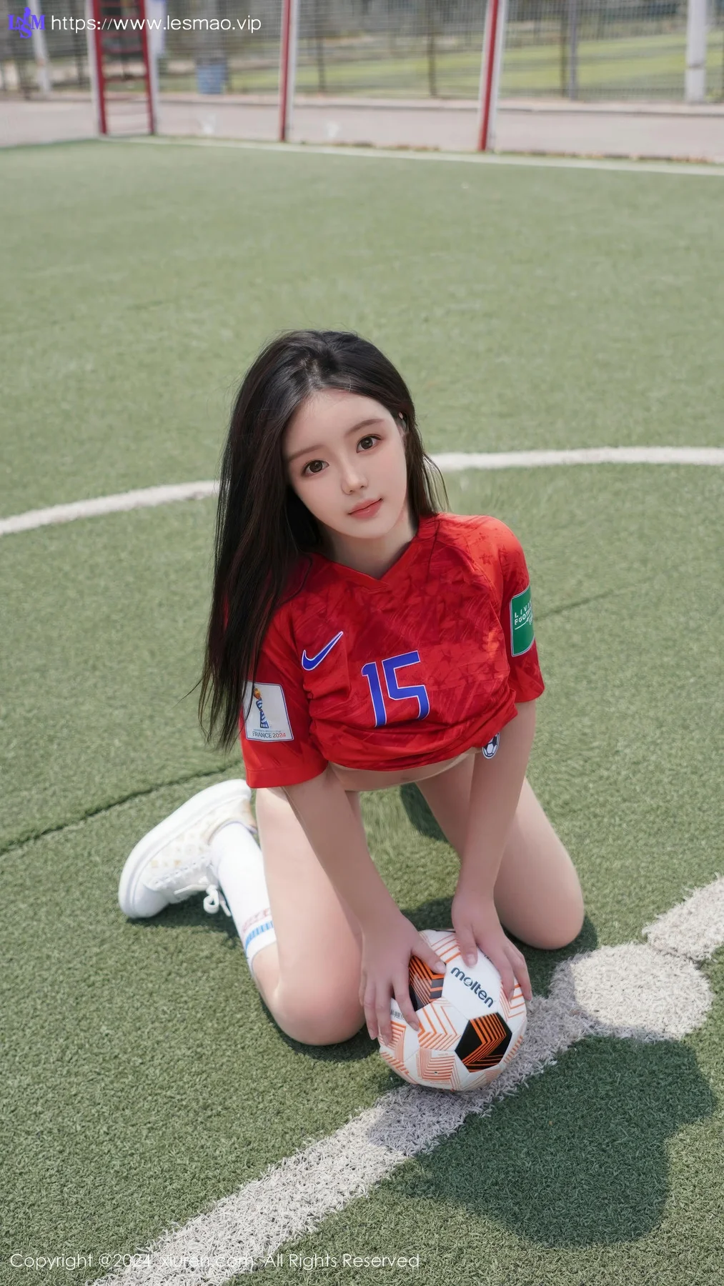 XiuRen 秀人 No.8733 小薯条nienie 足球场景拍摄性感写真 - 29