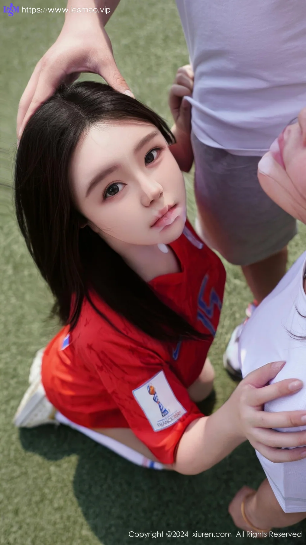 XiuRen 秀人 No.8733 小薯条nienie 足球场景拍摄性感写真 - 85