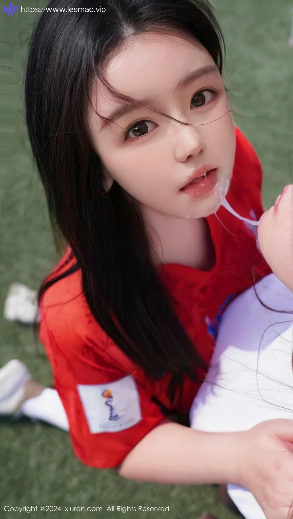XiuRen 秀人 No.8733 小薯条nienie 足球场景拍摄性感写真 - 86